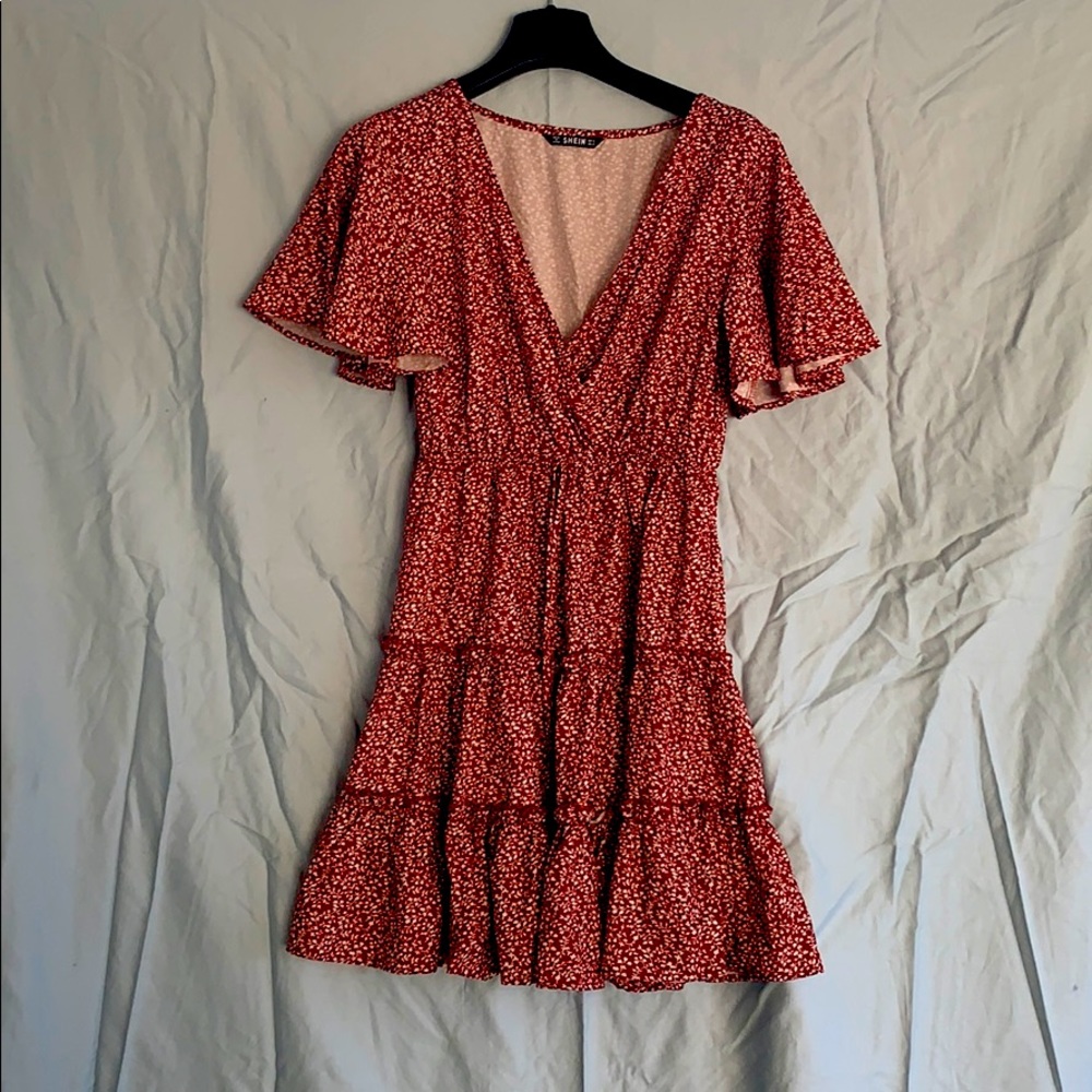 Shein Float floral dress